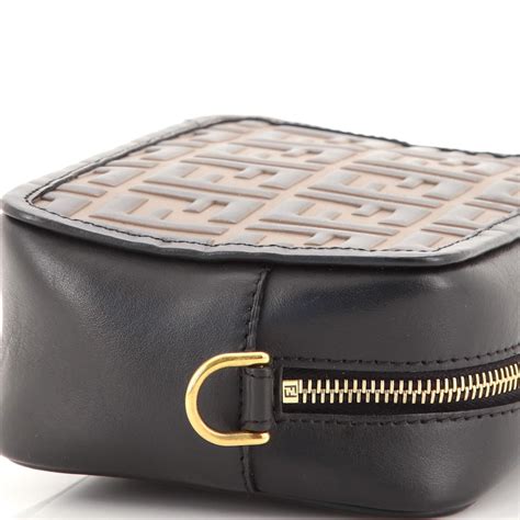 fendi mini leather camera bag|fendi zucca camera bag.